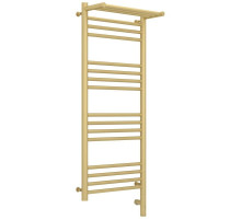 Полотенцесушитель электрический 1000х400 шампань матовая МЭМ правый Сунержа Богема с полкой 3.0 022-5807-1040