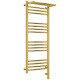 Купить Полотенцесушитель электрический 1000х400 золотой МЭМ правый Сунержа Богема с полкой 3.0 03-5807-1040 в магазине сантехники Santeh-Crystal.ru