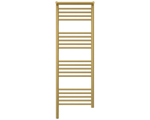 Заказать Полотенцесушитель электрический 1200х400 золотой матовый МЭМ левый Сунержа Богема с полкой 3.0 032-5806-1240 в магазине сантехники Santeh-Crystal.ru