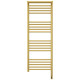 Купить Полотенцесушитель электрический 1200х400 золотой МЭМ правый Сунержа Богема с полкой 3.0 03-5807-1240 в магазине сантехники Santeh-Crystal.ru