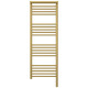 Купить Полотенцесушитель электрический 1200х400 золотой матовый МЭМ правый Сунержа Богема с полкой 3.0 032-5807-1240 в магазине сантехники Santeh-Crystal.ru