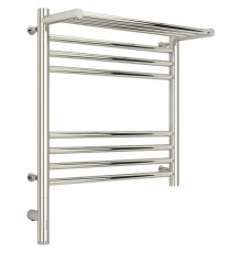 Полотенцесушитель электрический 500х500 МЭМ левый Сунержа Богема с полкой 3.0 00-5806-5050