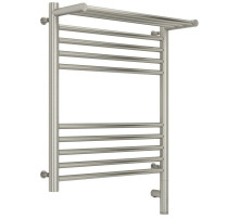 Полотенцесушитель электрический 600х500 сатин МЭМ правый Сунержа Богема с полкой 3.0 071-5807-6050