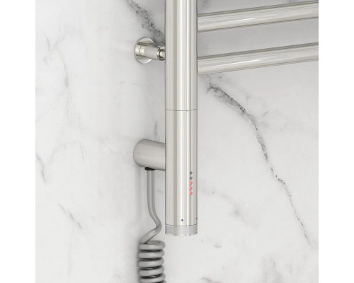 Приобрести Полотенцесушитель электрический 800х500 МЭМ левый Сунержа Богема с полкой 3.0 00-5806-8050 в магазине сантехники Santeh-Crystal.ru