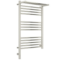 Полотенцесушитель электрический 800х500 МЭМ левый Сунержа Богема с полкой 3.0 00-5806-8050