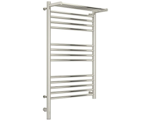 Приобрести Полотенцесушитель электрический 800х500 МЭМ левый Сунержа Богема с полкой 3.0 00-5806-8050 в магазине сантехники Santeh-Crystal.ru