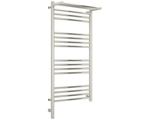 Купить Полотенцесушитель электрический 1000х500 МЭМ левый Сунержа Богема с полкой 3.0 00-5806-1050 в магазине сантехники Santeh-Crystal.ru