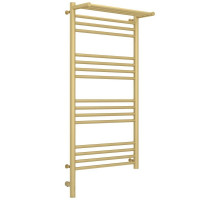 Полотенцесушитель электрический 1000х500 шампань матовая МЭМ левый Сунержа Богема с полкой 3.0 022-5806-1050