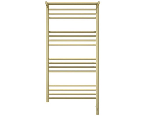 Приобрести Полотенцесушитель электрический 1000х500 шампань МЭМ правый Сунержа Богема с полкой 3.0 020-5807-1050 в магазине сантехники Santeh-Crystal.ru