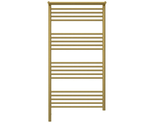 Заказать Полотенцесушитель электрический 1200х600 состаренная латунь МЭМ левый Сунержа Богема с полкой 3.0 051-5806-1260 в магазине сантехники Santeh-Crystal.ru