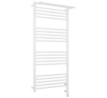 Полотенцесушитель электрический 1200х600 белый глянец МЭМ правый Сунержа Богема с полкой 3.0 12-5807-1260