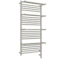 Полотенцесушитель электрический 1200х600 сатин МЭМ правый Сунержа Богема с полкой 3.0 071-5809-1260