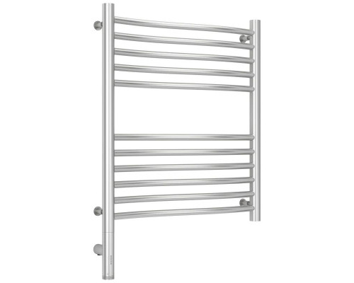 Купить Полотенцесушитель электрический 600х500 сатин МЭМ левый Сунержа Флюид 3.0 071-5820-6050 в магазине сантехники Santeh-Crystal.ru