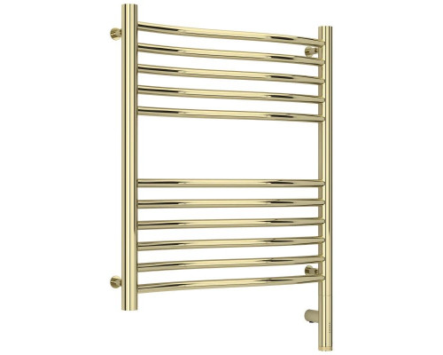 Приобрести Полотенцесушитель электрический 600х500 шампань МЭМ правый Сунержа Флюид 3.0 020-5821-6050 в магазине сантехники Santeh-Crystal.ru