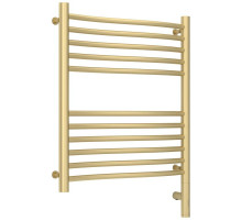 Полотенцесушитель электрический 600х500 шампань матовая МЭМ правый Сунержа Флюид 3.0 022-5821-6050