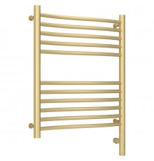 Полотенцесушитель электрический 600х500 шампань матовая МЭМ правый Сунержа Флюид 3.0 022-5821-6050