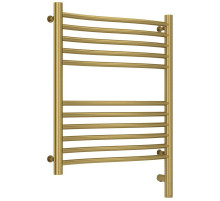 Полотенцесушитель электрический 600х500 состаренная латунь МЭМ правый Сунержа Флюид 3.0 051-5821-6050