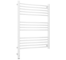 Полотенцесушитель электрический 800х600 белый глянец МЭМ левый Сунержа Флюид 3.0 12-5820-8060