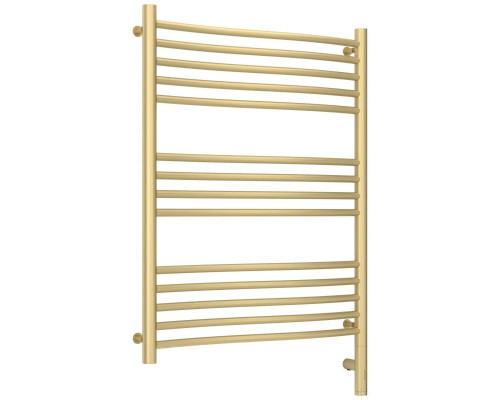 Приобрести Полотенцесушитель электрический 800х600 шампань матовая МЭМ правый Сунержа Флюид 3.0 022-5821-8060 в магазине сантехники Santeh-Crystal.ru