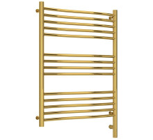 Полотенцесушитель электрический 800х600 золотой МЭМ правый Сунержа Флюид 3.0 03-5821-8060