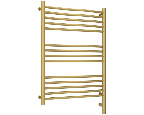 Приобрести Полотенцесушитель электрический 800х600 золотой матовый МЭМ правый Сунержа Флюид 3.0 032-5821-8060 в магазине сантехники Santeh-Crystal.ru