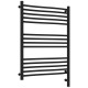 Приобрести Полотенцесушитель электрический 800х600 черный матовый МЭМ правый Сунержа Флюид 3.0 31-5821-8060 в магазине сантехники Santeh-Crystal.ru