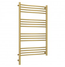 Полотенцесушитель электрический 1000х600 золотой матовый МЭМ левый Сунержа Флюид 3.0 032-5820-1060