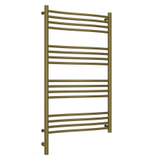 Полотенцесушитель электрический 1000х600 состаренная бронза МЭМ левый Сунержа Флюид 3.0 05-5820-1060