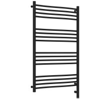 Полотенцесушитель электрический 1000х600 черный матовый МЭМ правый Сунержа Флюид 3.0 31-5821-1060