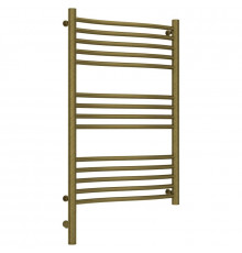 Полотенцесушитель электрический 800х500 состаренная бронза МЭМ левый Сунержа Флюид 3.0 05-5820-8050