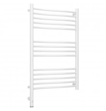 Полотенцесушитель электрический 800х500 белый глянец МЭМ левый Сунержа Флюид 3.0 12-5820-8050