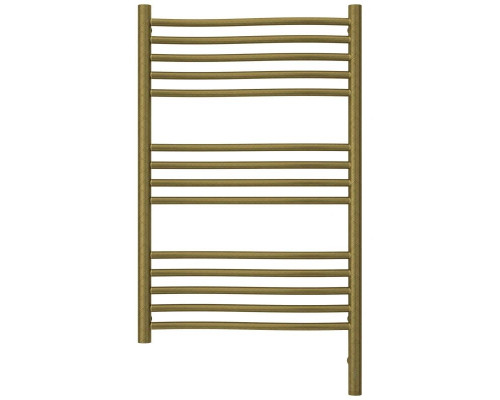 Приобрести Полотенцесушитель электрический 800х500 состаренная бронза МЭМ правый Сунержа Флюид 3.0 05-5821-8050 в магазине сантехники Santeh-Crystal.ru