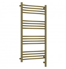 Полотенцесушитель электрический 1000х500 состаренная бронза МЭМ правый Сунержа Флюид 3.0 05-5821-1050