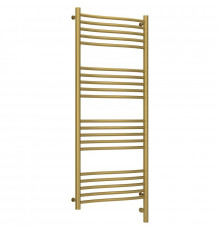 Полотенцесушитель электрический 1200х500 состаренная латунь МЭМ правый Сунержа Флюид 3.0 051-5821-1250