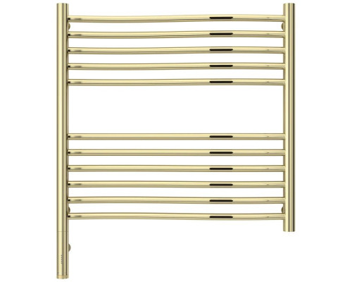 Купить Полотенцесушитель электрический 600х600 шампань МЭМ левый Сунержа Флюид 3.0 020-5820-6060 в магазине сантехники Santeh-Crystal.ru