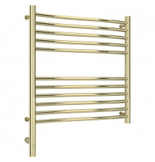 Полотенцесушитель электрический 600х600 шампань МЭМ левый Сунержа Флюид 3.0 020-5820-6060