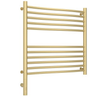 Полотенцесушитель электрический 600х600 шампань матовая МЭМ левый Сунержа Флюид 3.0 022-5820-6060