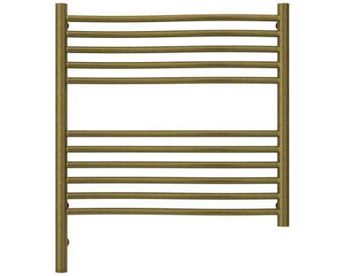 Купить Полотенцесушитель электрический 600х600 состаренная бронза МЭМ левый Сунержа Флюид 3.0 05-5820-6060 в магазине сантехники Santeh-Crystal.ru