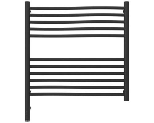 Приобрести Полотенцесушитель электрический 600х600 темный титан муар МЭМ левый Сунержа Флюид 3.0 15-5820-6060 в магазине сантехники Santeh-Crystal.ru