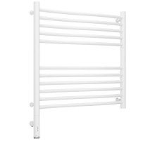 Полотенцесушитель электрический 600х600 белый матовый МЭМ левый Сунержа Флюид 3.0 30-5820-6060