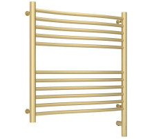 Полотенцесушитель электрический 600х600 шампань матовая МЭМ правый Сунержа Флюид 3.0 022-5821-6060