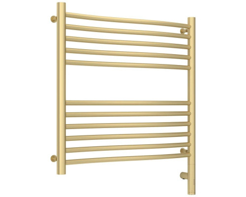 Приобрести Полотенцесушитель электрический 600х600 шампань матовая МЭМ правый Сунержа Флюид 3.0 022-5821-6060 в магазине сантехники Santeh-Crystal.ru