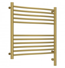 Полотенцесушитель электрический 600х600 состаренная латунь МЭМ правый Сунержа Флюид 3.0 051-5821-6060