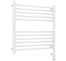 Полотенцесушитель электрический 600х600 белый глянец МЭМ правый Сунержа Флюид 3.0 12-5821-6060