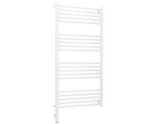 Приобрести Полотенцесушитель электрический 1200х600 белый матовый МЭМ левый Сунержа Флюид 3.0 30-5820-1260 в магазине сантехники Santeh-Crystal.ru
