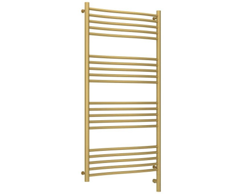 Заказать Полотенцесушитель электрический 1200х600 золотой матовый МЭМ правый Сунержа Флюид 3.0 032-5821-1260 в магазине сантехники Santeh-Crystal.ru