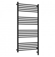 Полотенцесушитель электрический 1200х600 черный матовый МЭМ правый Сунержа Флюид 3.0 31-5821-1260