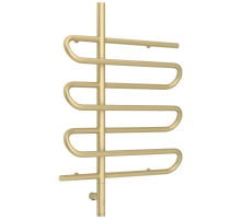 Полотенцесушитель электрический 800х600 шампань матовая МЭМ левый Сунержа Эпатаж 3.0 022-5850-8060