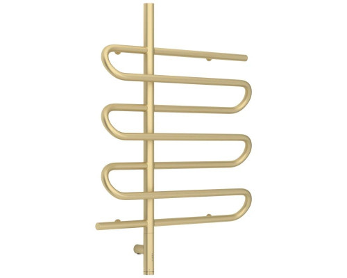 Заказать Полотенцесушитель электрический 800х600 шампань матовая МЭМ левый Сунержа Эпатаж 3.0 022-5850-8060 в магазине сантехники Santeh-Crystal.ru