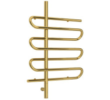 Полотенцесушитель электрический 800х600 золотой МЭМ левый Сунержа Эпатаж 3.0 03-5850-8060